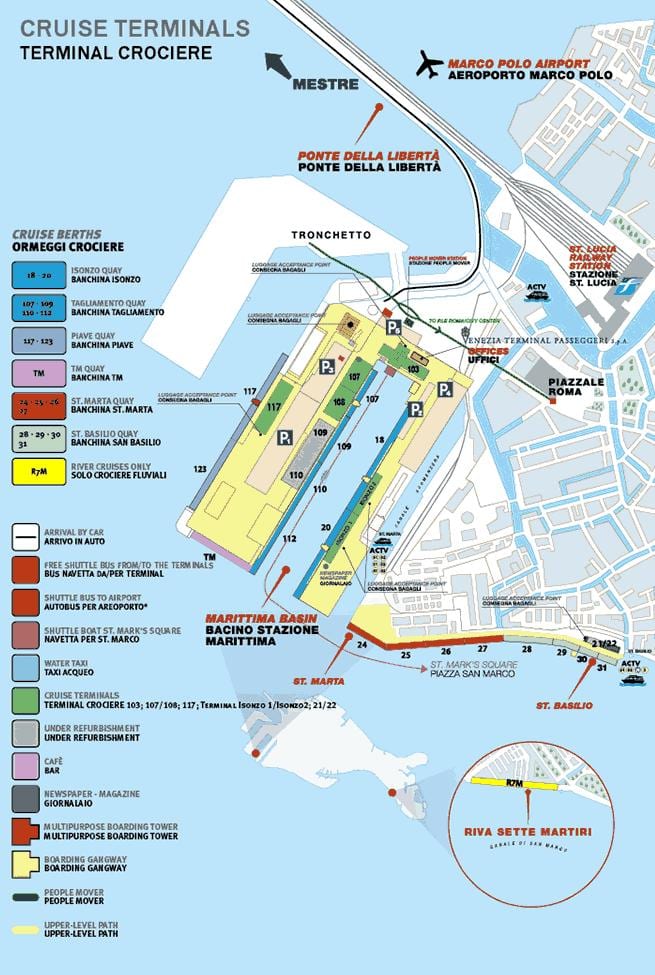 地図ポルトのヴェネツィア
