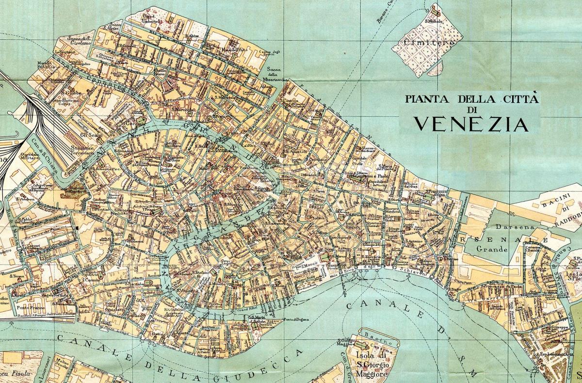 古地図のヴェネツィア