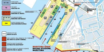 地図ポルトのヴェネツィア