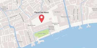 地図のロイヤルガーデンベネチア