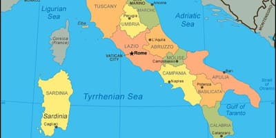 地図のヴェネツィア、イタリア